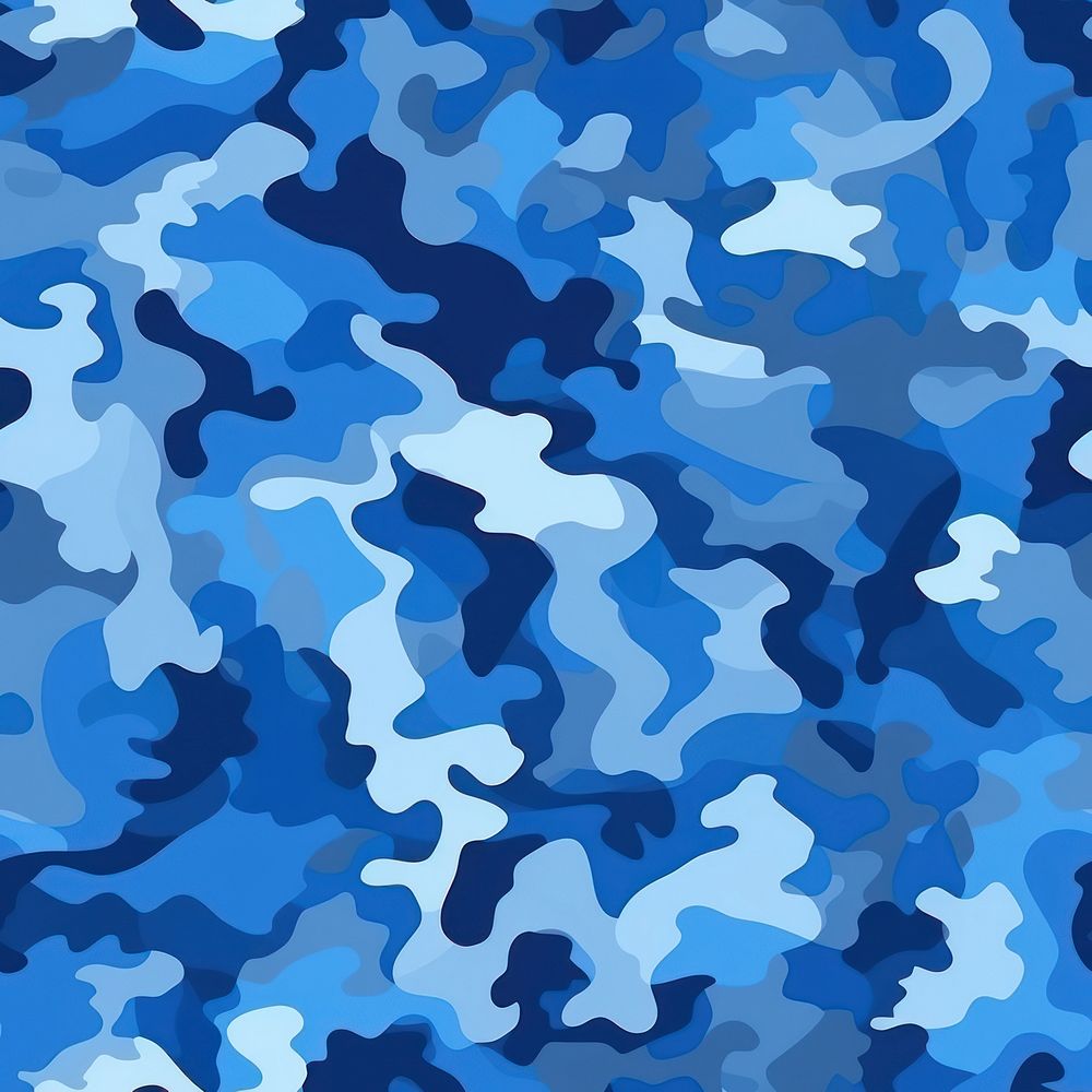 Blue camouflage pattern backgrounds military | Premium Photo ...