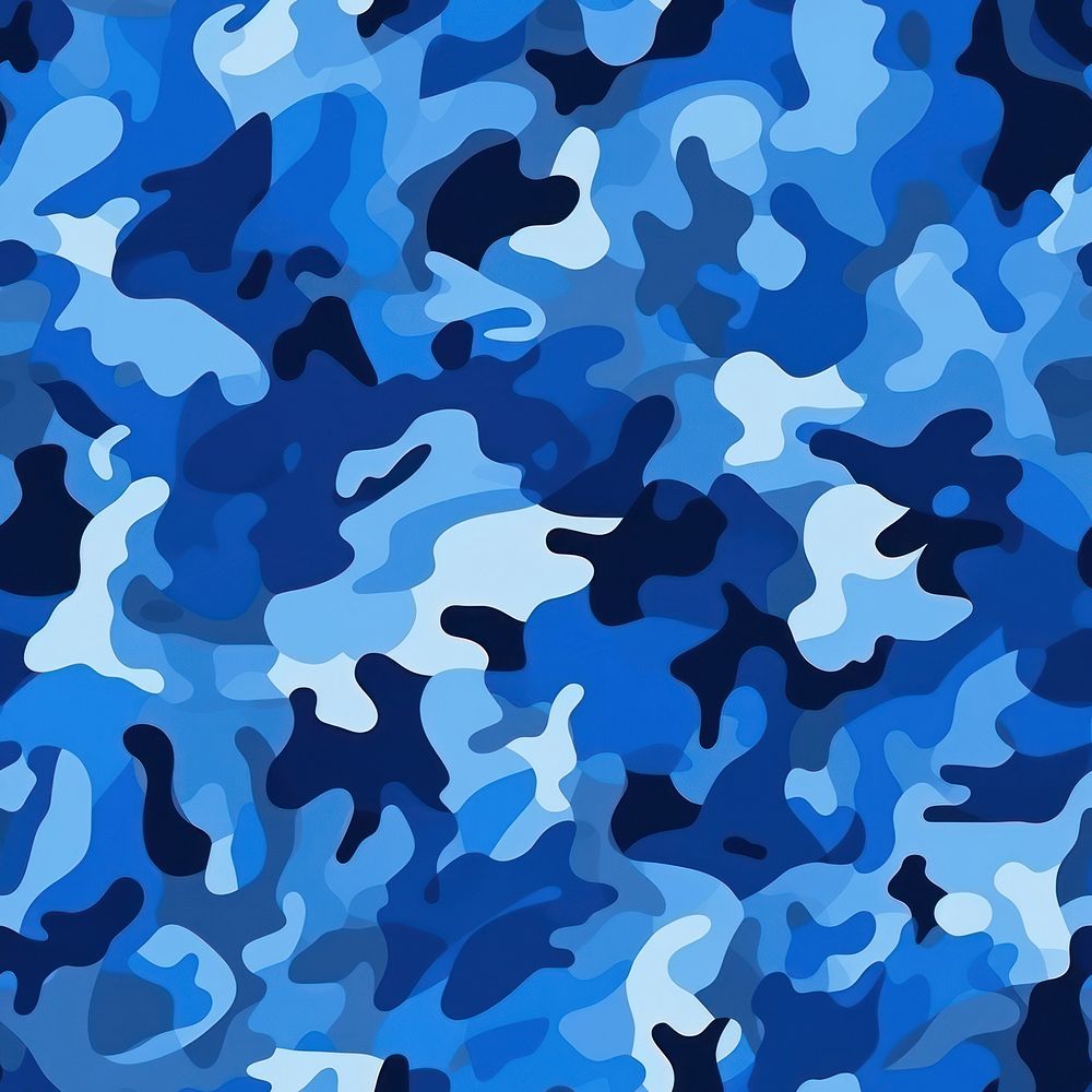 Blue camouflage pattern backgrounds military | Free Photo Illustration ...