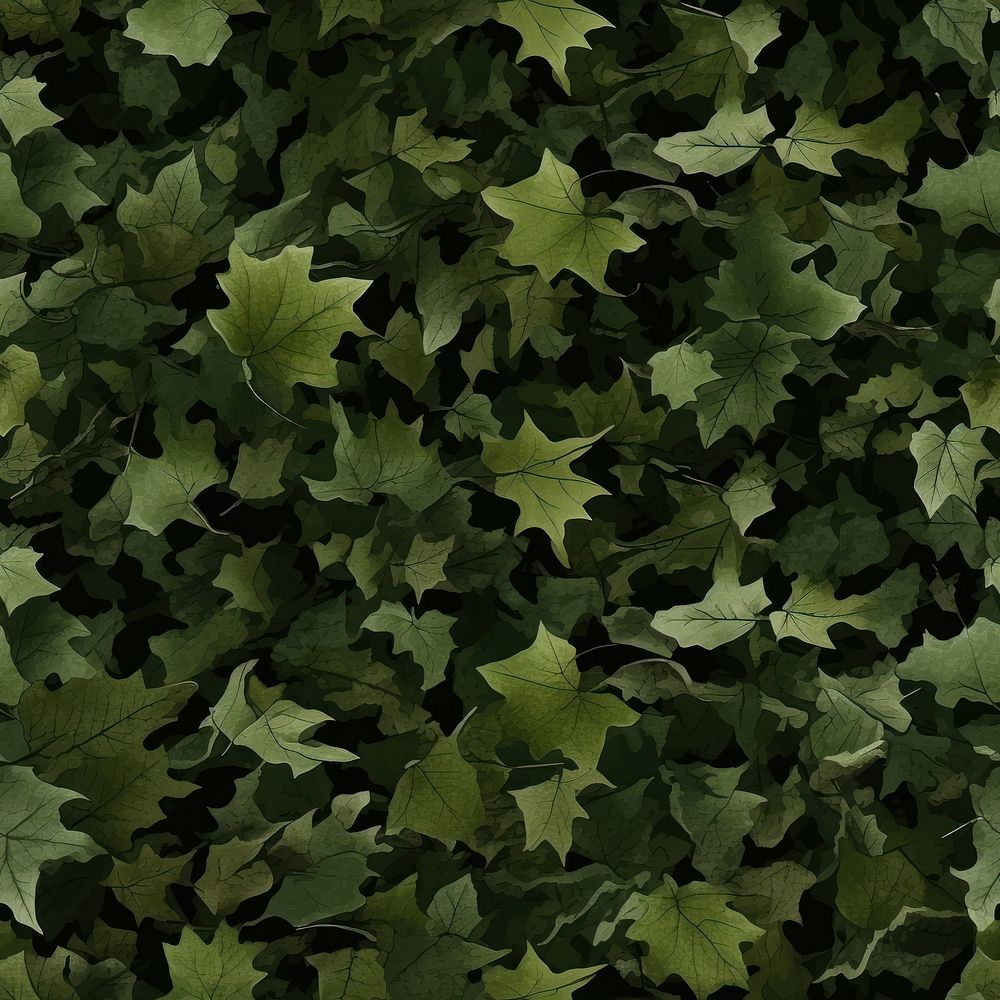 Real leaf camouflage pattern backgrounds textured abstract. AI generated Image by rawpixel.