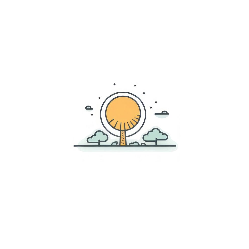 Summer outdoors nature illustrated. AI generated Image by rawpixel.