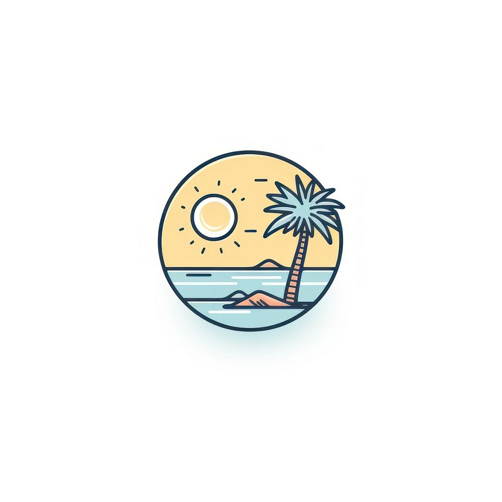 Summer outdoors nature beach. AI generated Image by rawpixel.