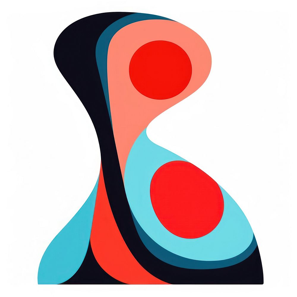 Abstract shape art creativity graphics. AI generated Image by rawpixel.