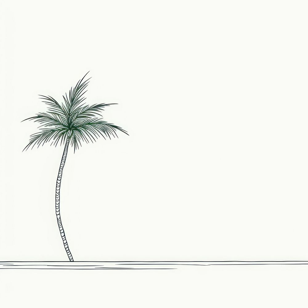 Summer drawing plant tree. AI generated Image by rawpixel.