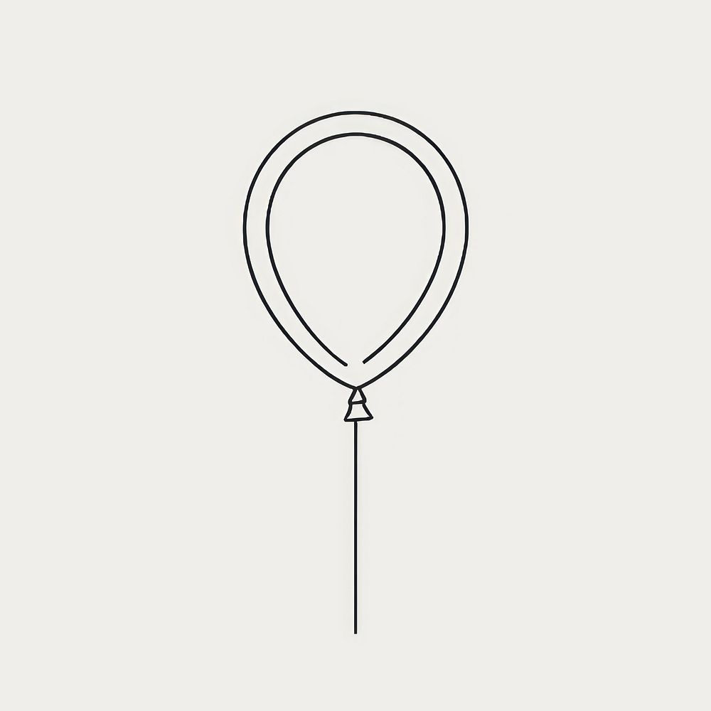 Ballon balloon lighting diagram. AI generated Image by rawpixel.