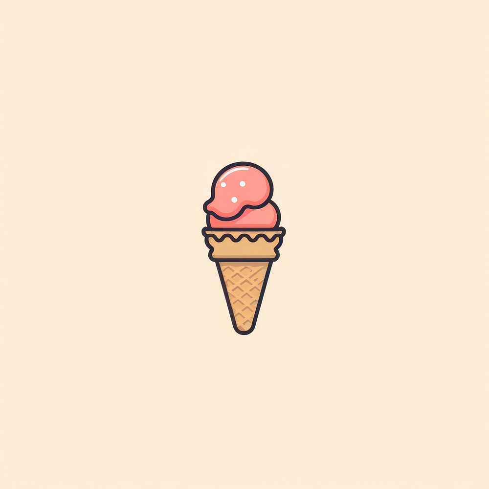 Ice cream dessert food freshness. AI generated Image by rawpixel.