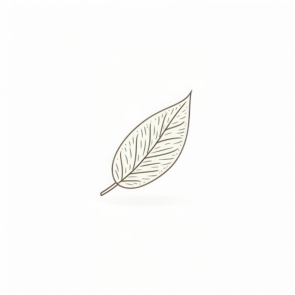 Leaf drawing plant pattern. AI generated Image by rawpixel.