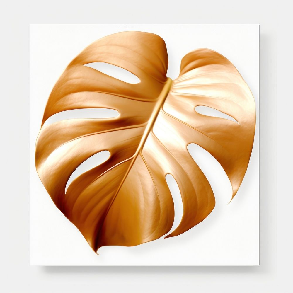 Monstera leaf pattern blossom. AI generated Image by rawpixel.