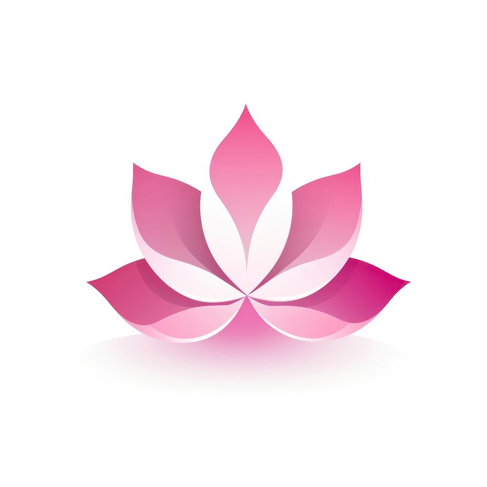 Flower logo petal plant. AI generated Image by rawpixel.