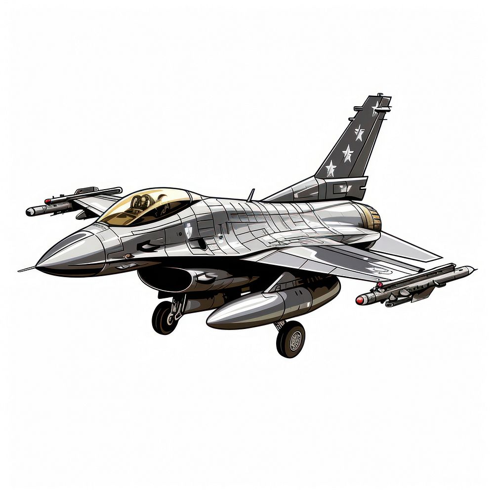 Military jet aircraft airplane vehicle. AI generated Image by rawpixel.
