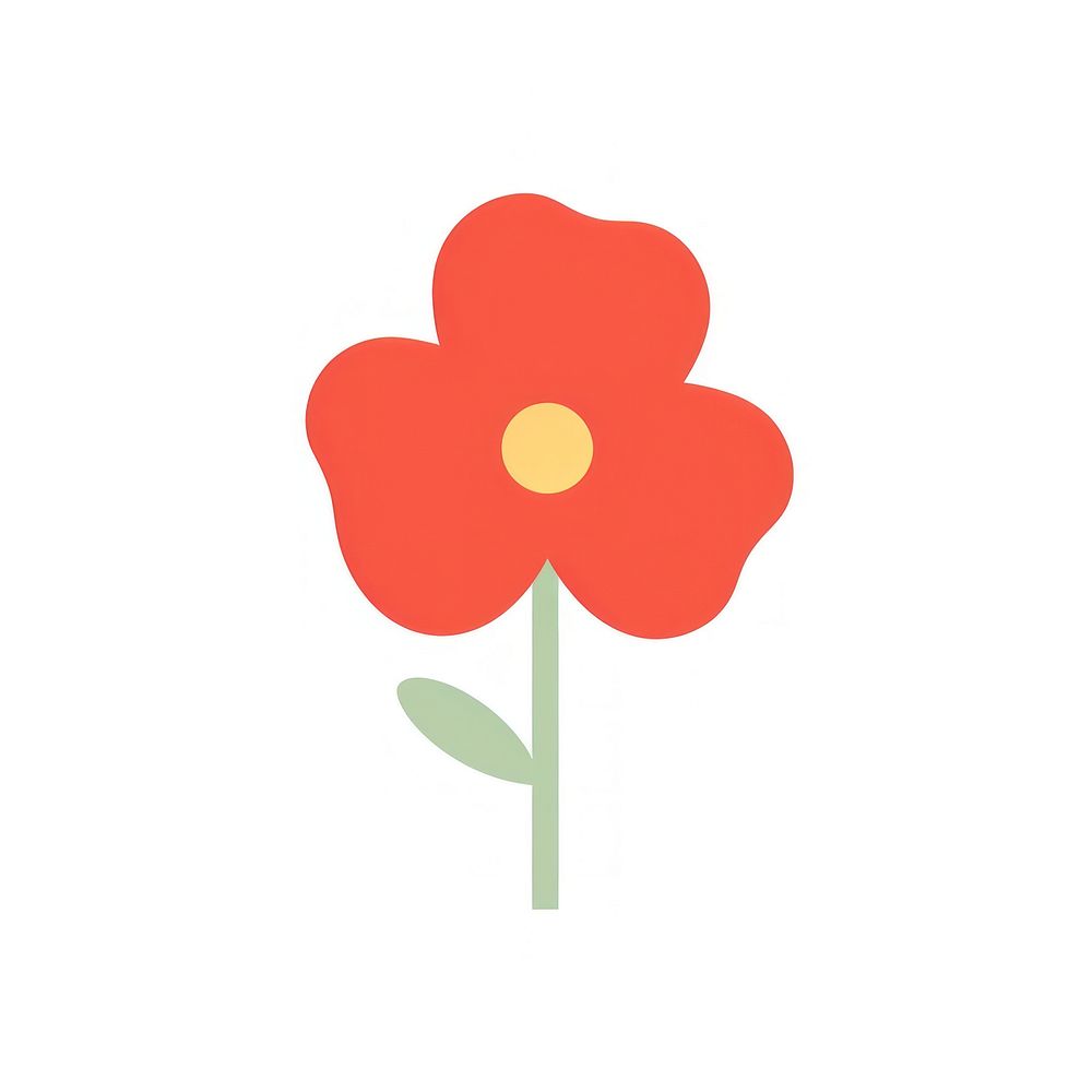 Flower petal poppy plant. AI generated Image by rawpixel.