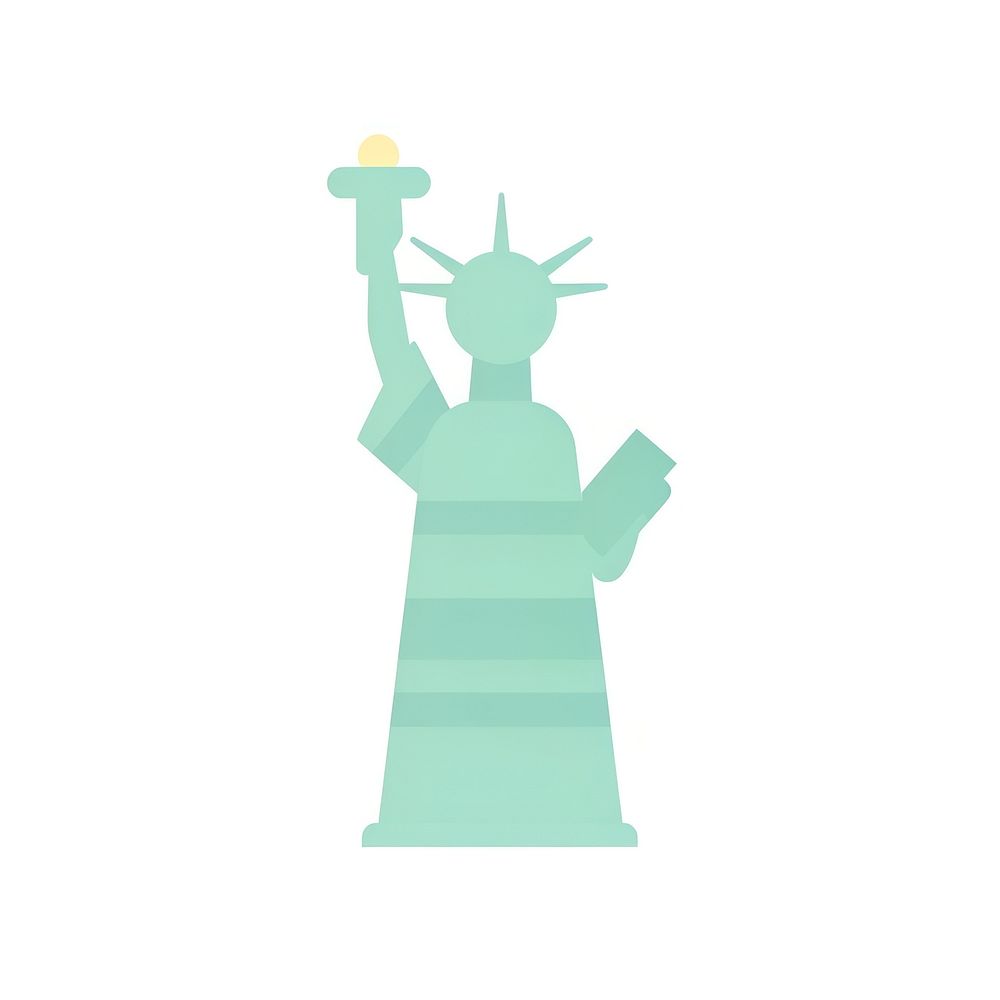 Statue of Liberty symbol representation independence. AI generated Image by rawpixel.