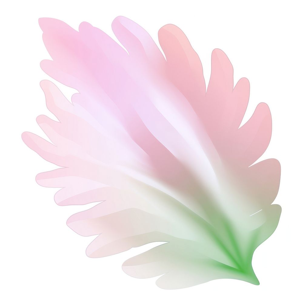 Leaf abstract flower petal. AI generated Image by rawpixel.