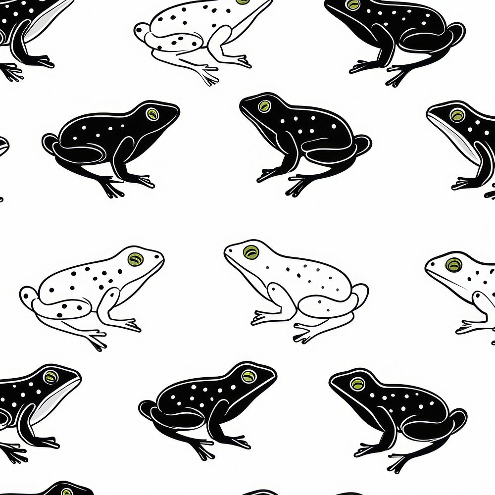 Frog backgrounds amphibian wildlife. AI generated Image by rawpixel.