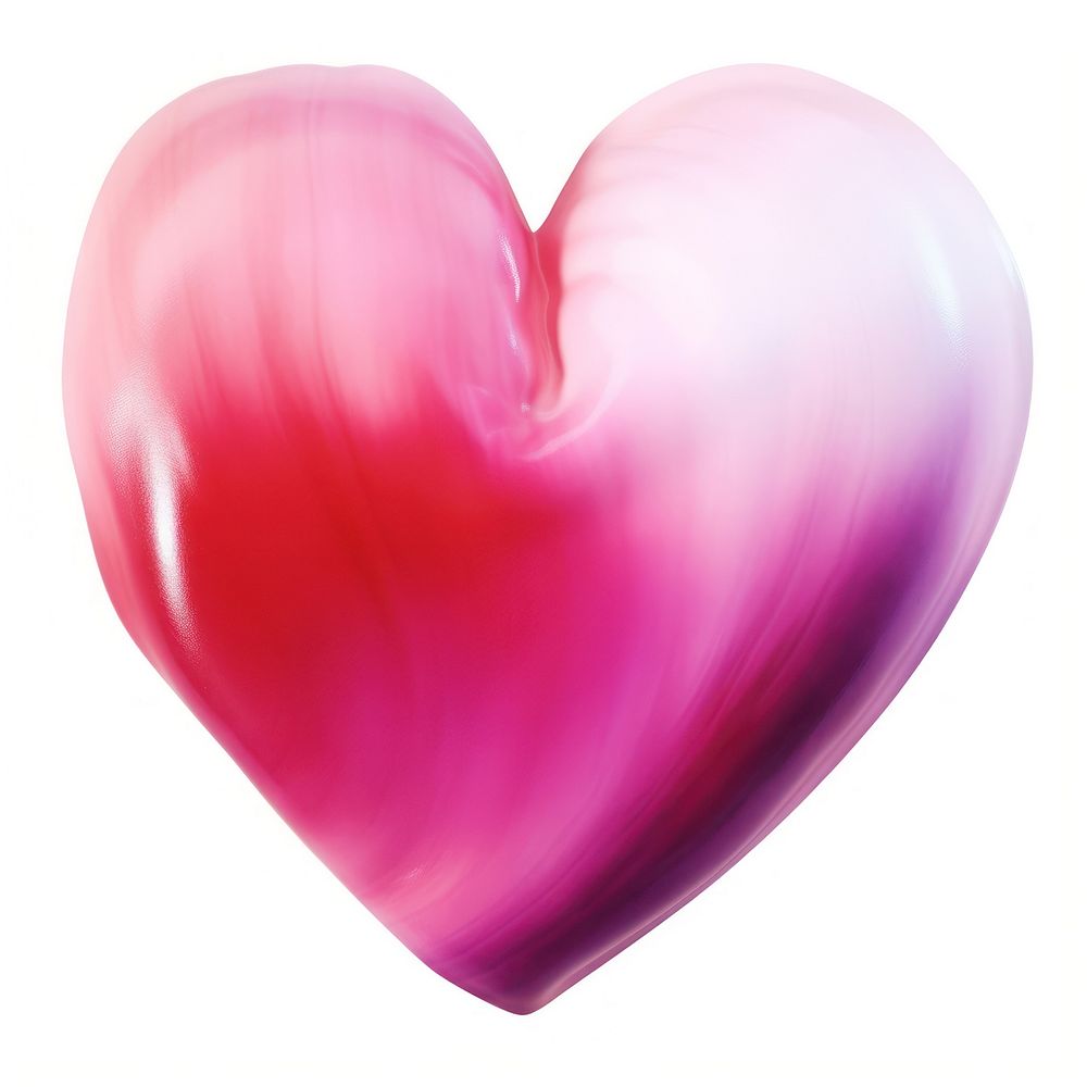 Heart white background abstract magenta. AI generated Image by rawpixel.