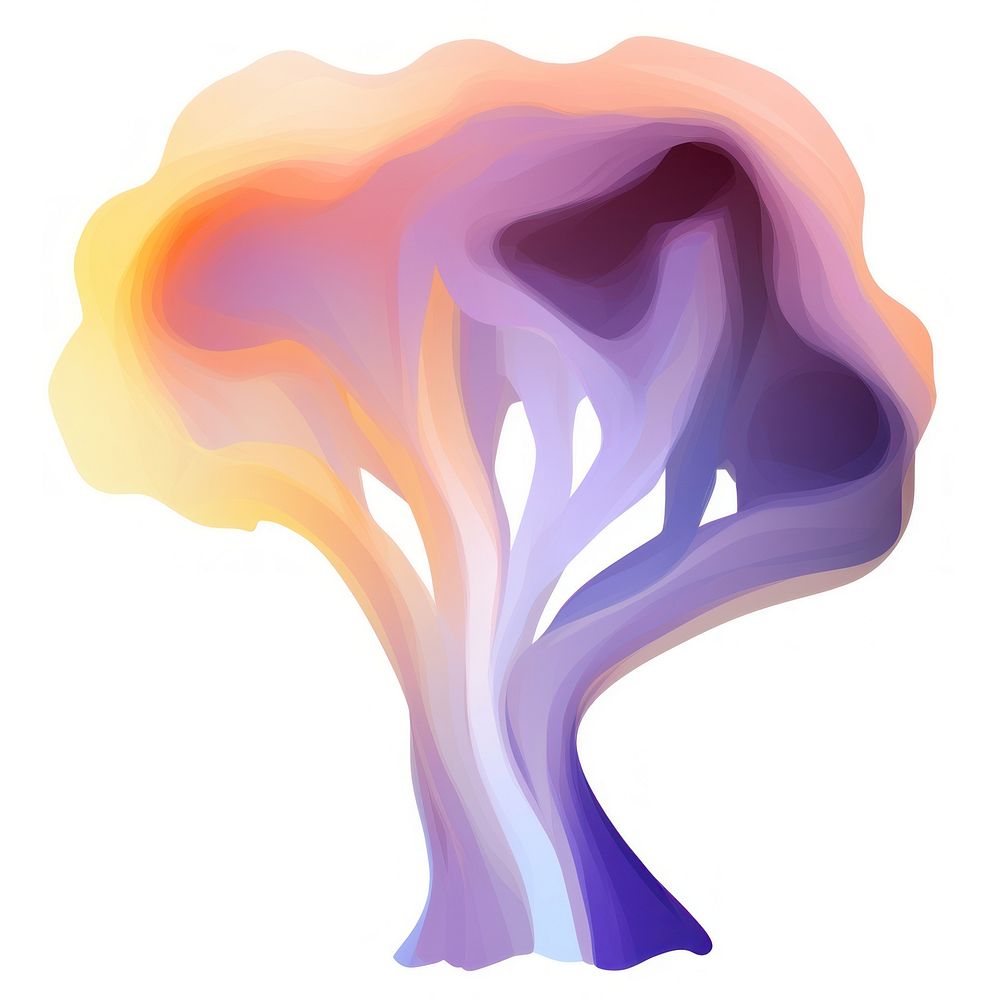 Tree creativity abstract cartoon. AI generated Image by rawpixel.