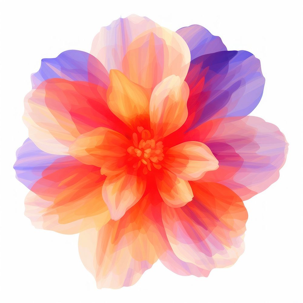 Flower dahlia petal plant. AI generated Image by rawpixel.