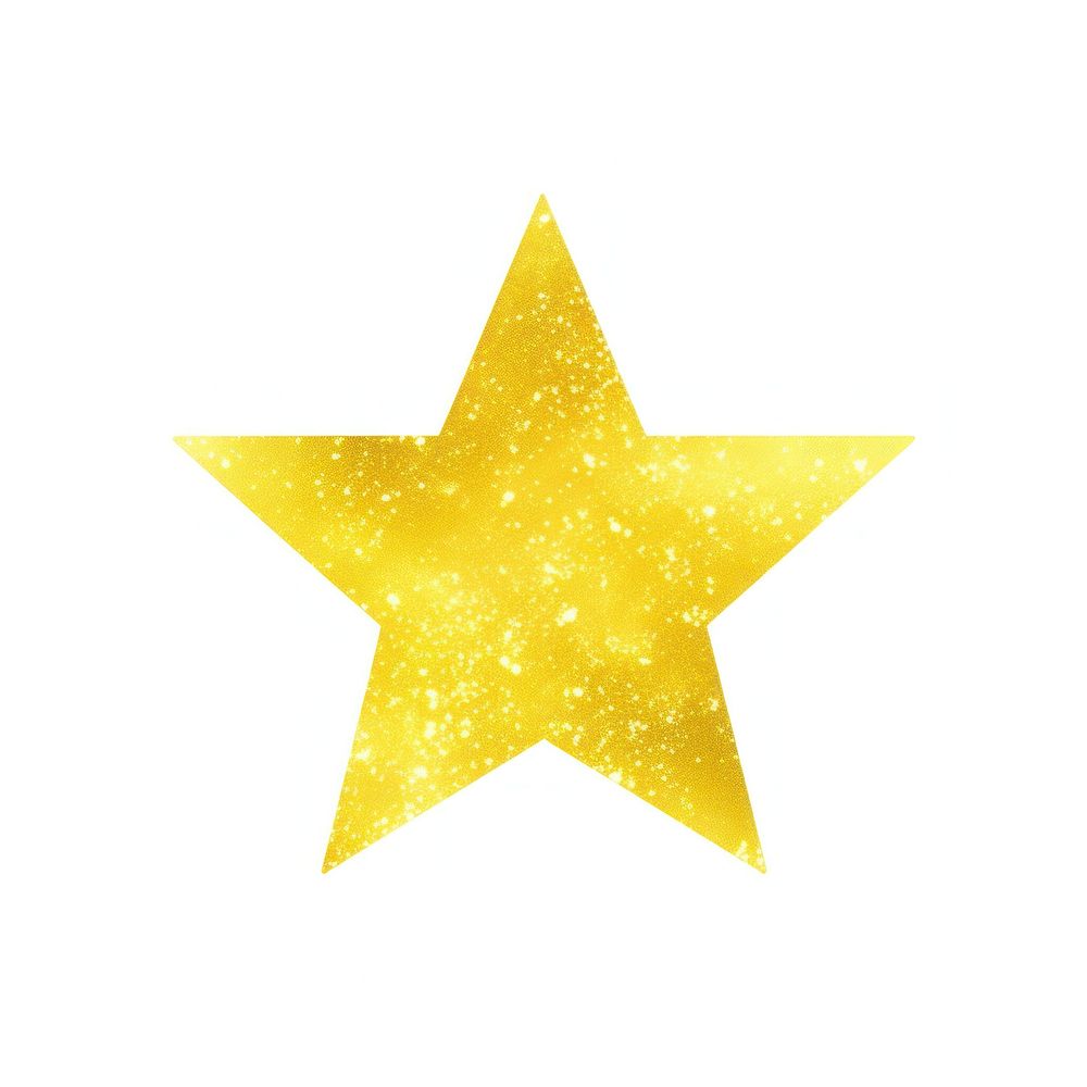 Star icon yellow symbol shape. AI generated Image by rawpixel.