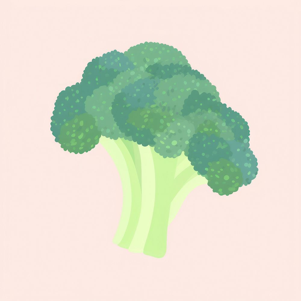 Broccoli broccoli vegetable plant. AI generated Image by rawpixel.