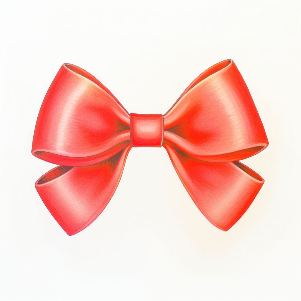 Bow red celebration accessories. AI generated Image by rawpixel.
