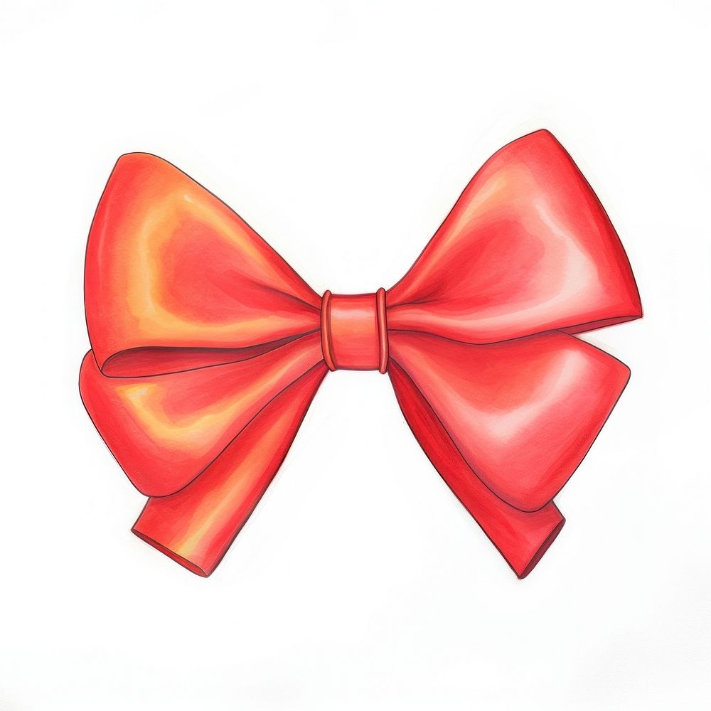 Red bow celebration accessories. AI generated Image by rawpixel.