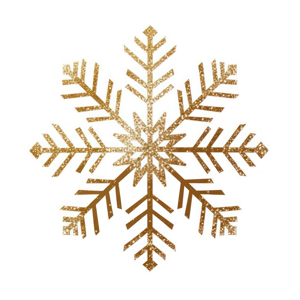 Simple snowflake icon shape white white background. AI generated Image by rawpixel.