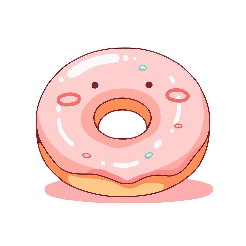Donut donut food confectionery. AI generated Image by rawpixel.