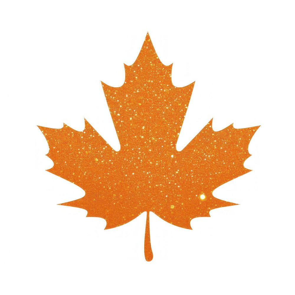 Simple maple leaf icon plant shape tree. AI generated Image by rawpixel.
