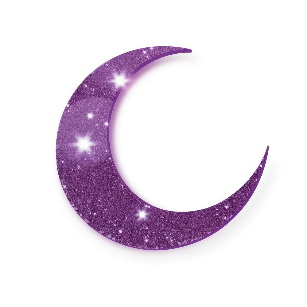 Crescent icon astronomy crescent nature. AI generated Image by rawpixel.