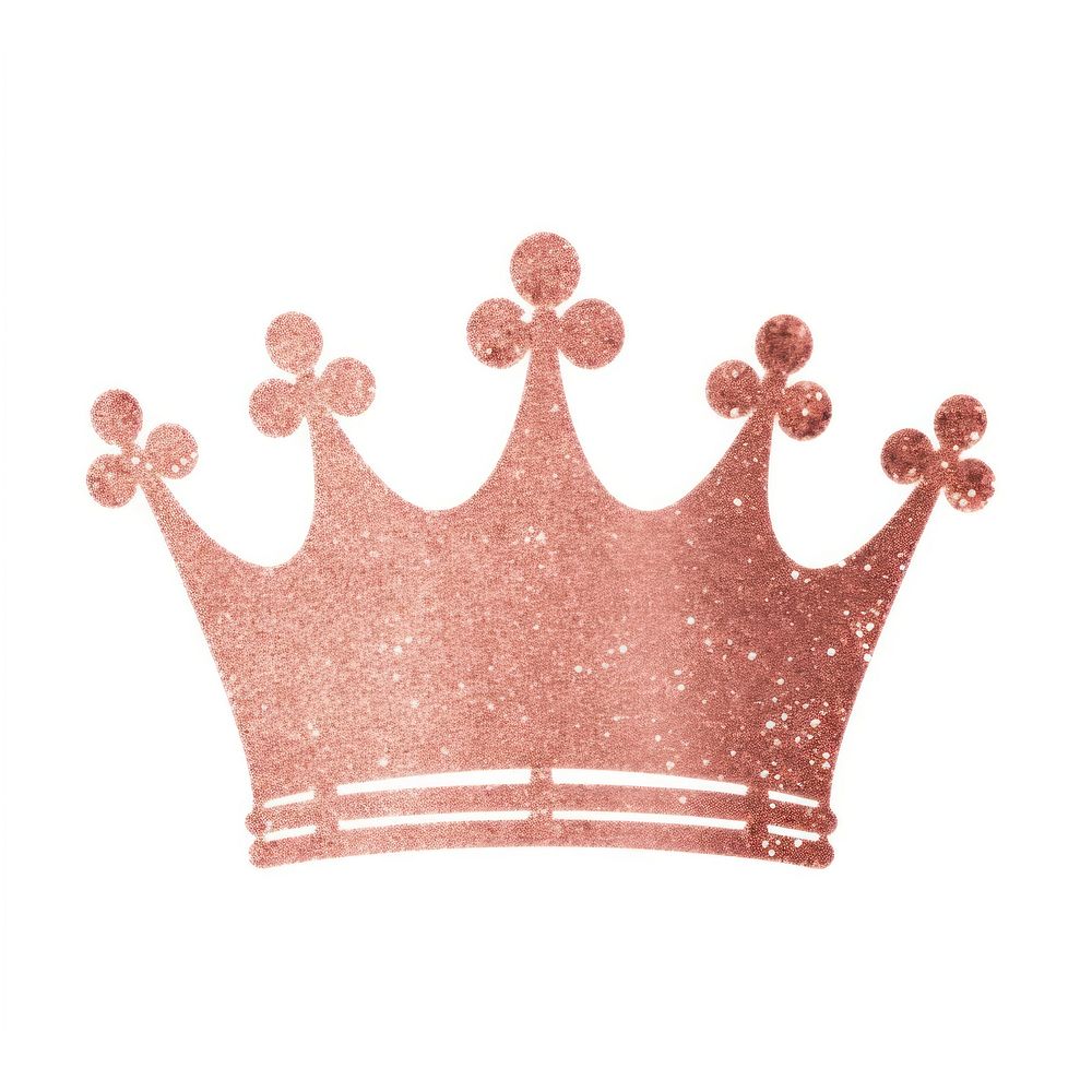 Crown icon tiara white background celebration. AI generated Image by rawpixel.