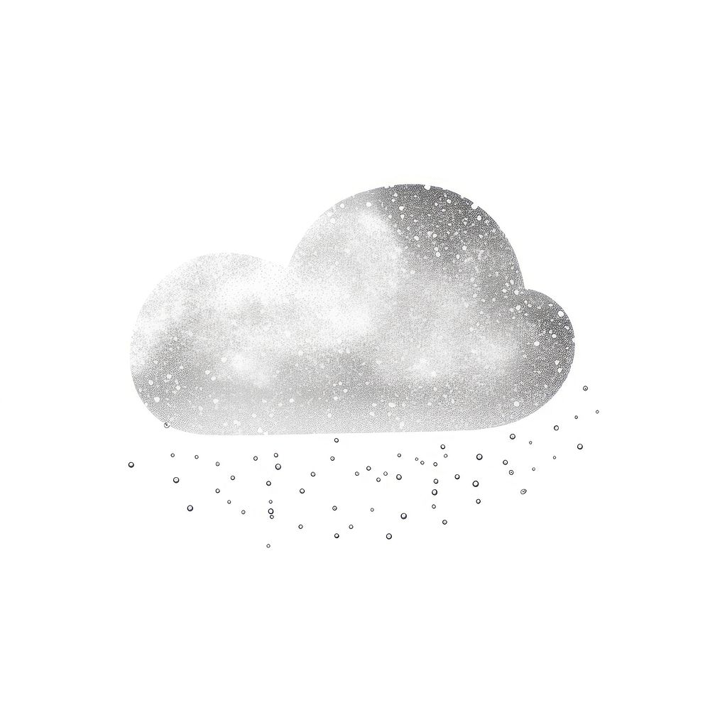 Cloud icon nature night white. AI generated Image by rawpixel.