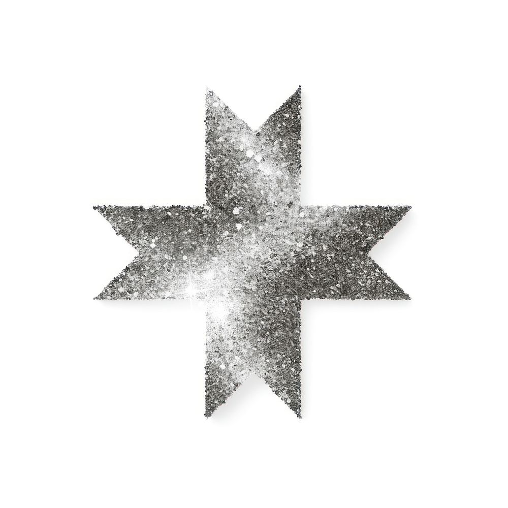 Plus icon glitter symbol shape. AI generated Image by rawpixel.