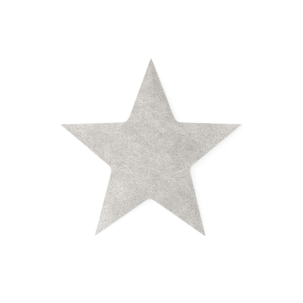 Star icon symbol shape white background. AI generated Image by rawpixel.