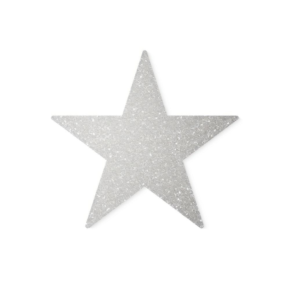 Star icon symbol shape white background. AI generated Image by rawpixel.
