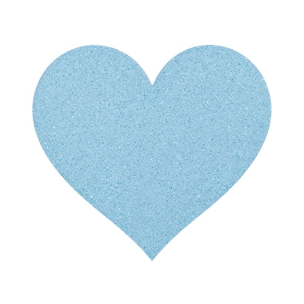 Heart icon backgrounds shape blue. AI generated Image by rawpixel.