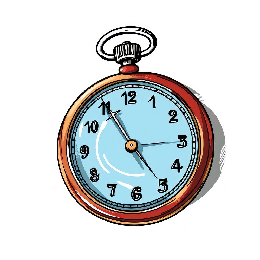 Stopwatch stopwatch clock white background. AI generated Image by rawpixel.