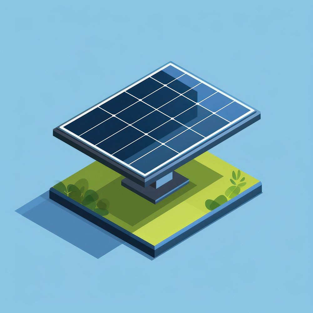 Solar panel architecture solar panels electricity. AI generated Image by rawpixel.