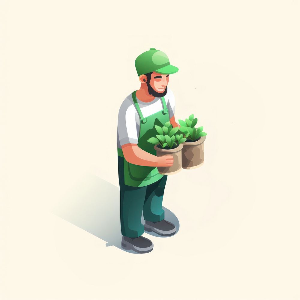 Plant gardening holding adult. AI generated Image by rawpixel.