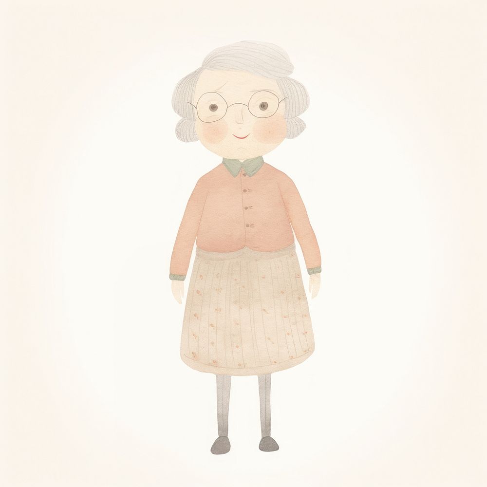 Grandma character representation retirement portrait. AI generated Image by rawpixel.