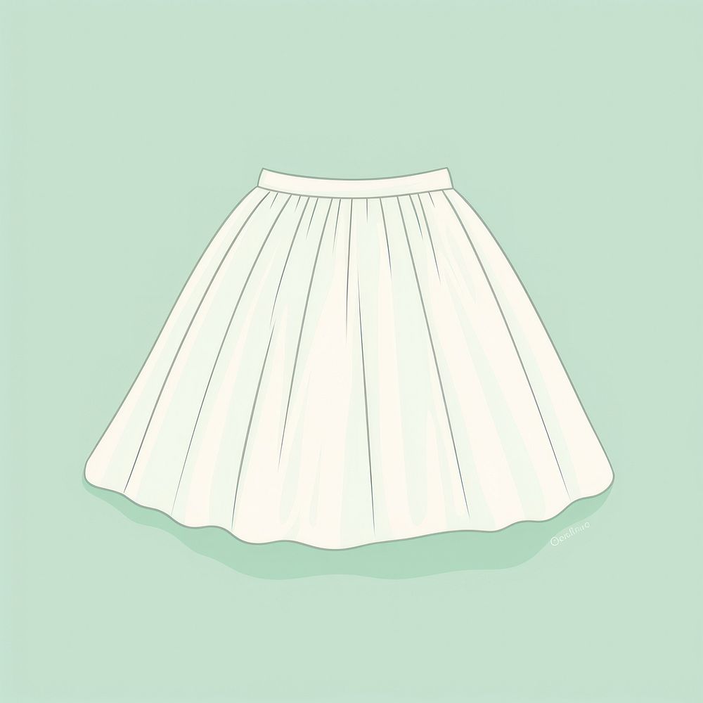 Skirt cartoon line chandelier. AI generated Image by rawpixel.