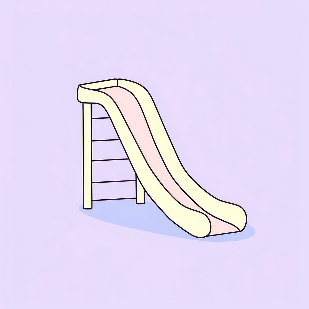 Slide playground outdoors cartoon. AI generated Image by rawpixel.