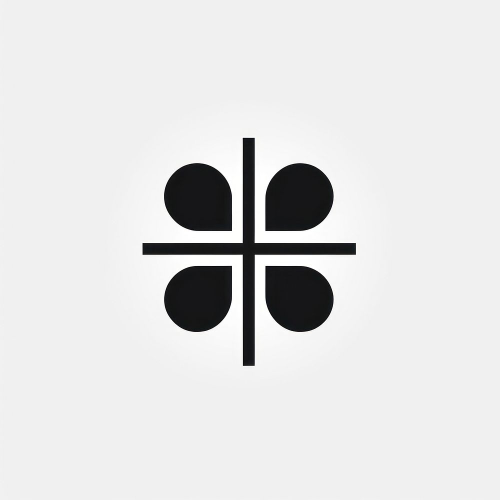 Cross symbol shape white. AI generated Image by rawpixel.