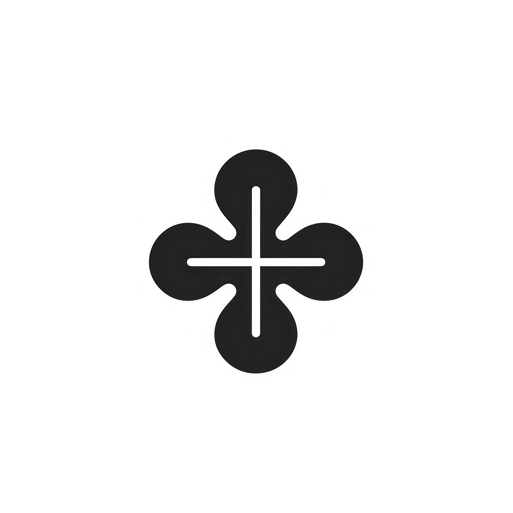 Cross cross symbol shape. AI generated Image by rawpixel.
