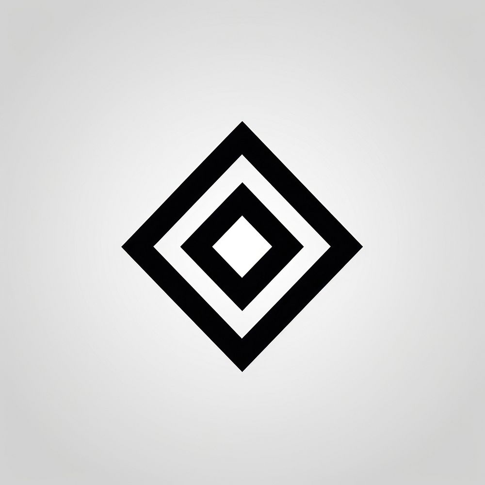 Parallelogram logo symbol shape. AI generated Image by rawpixel.