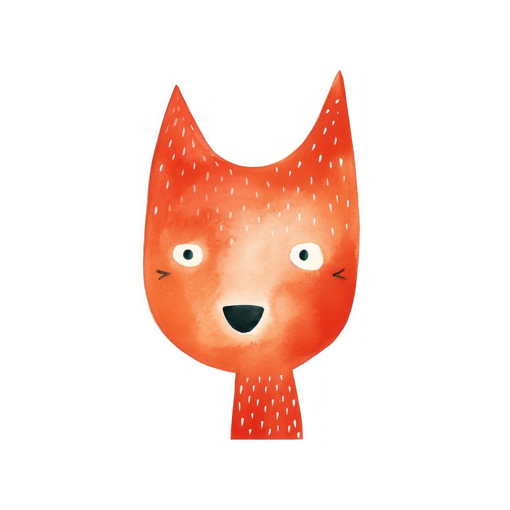 Cute animal head pet art anthropomorphic. AI generated Image by rawpixel.