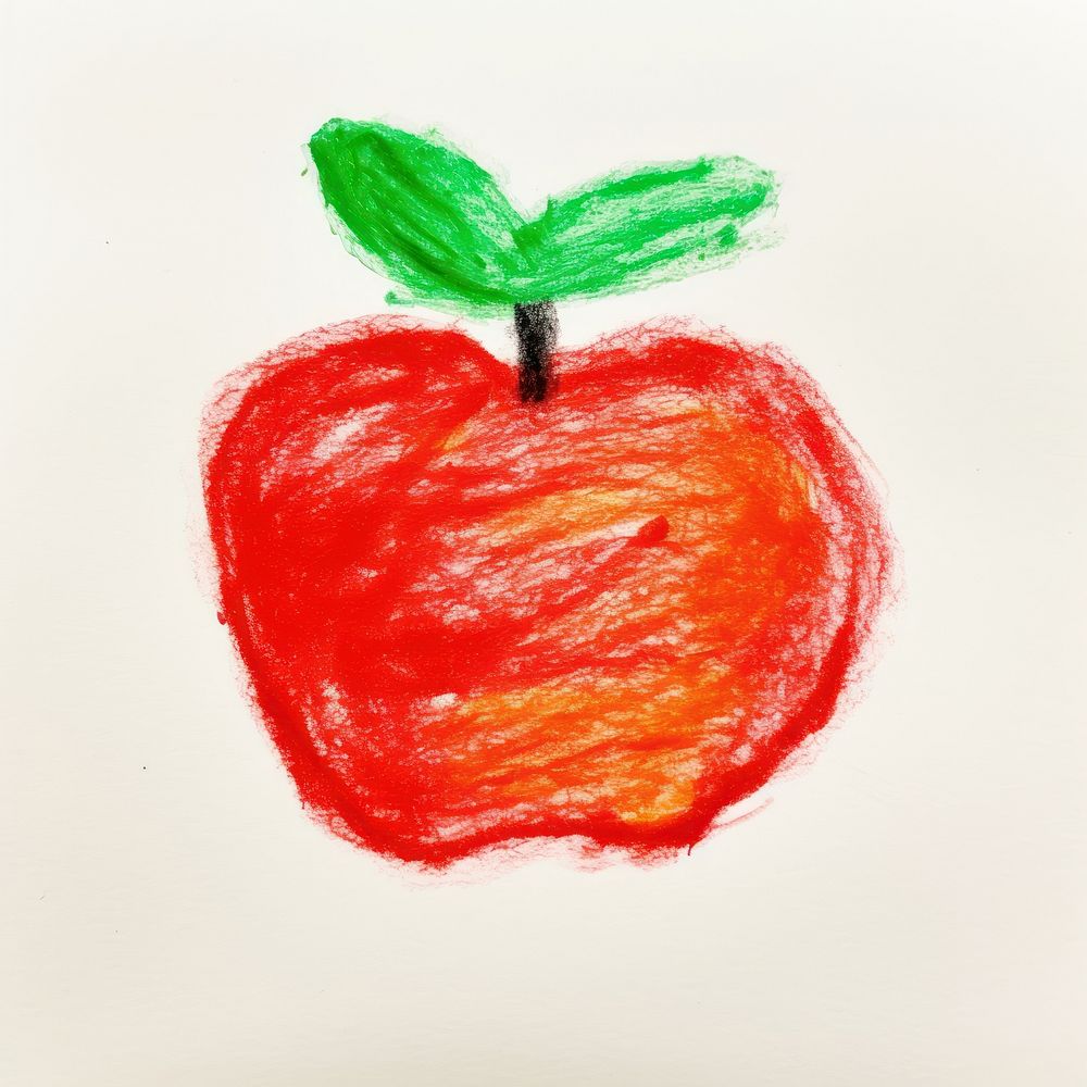 Apple fruit food creativity. AI generated Image by rawpixel.