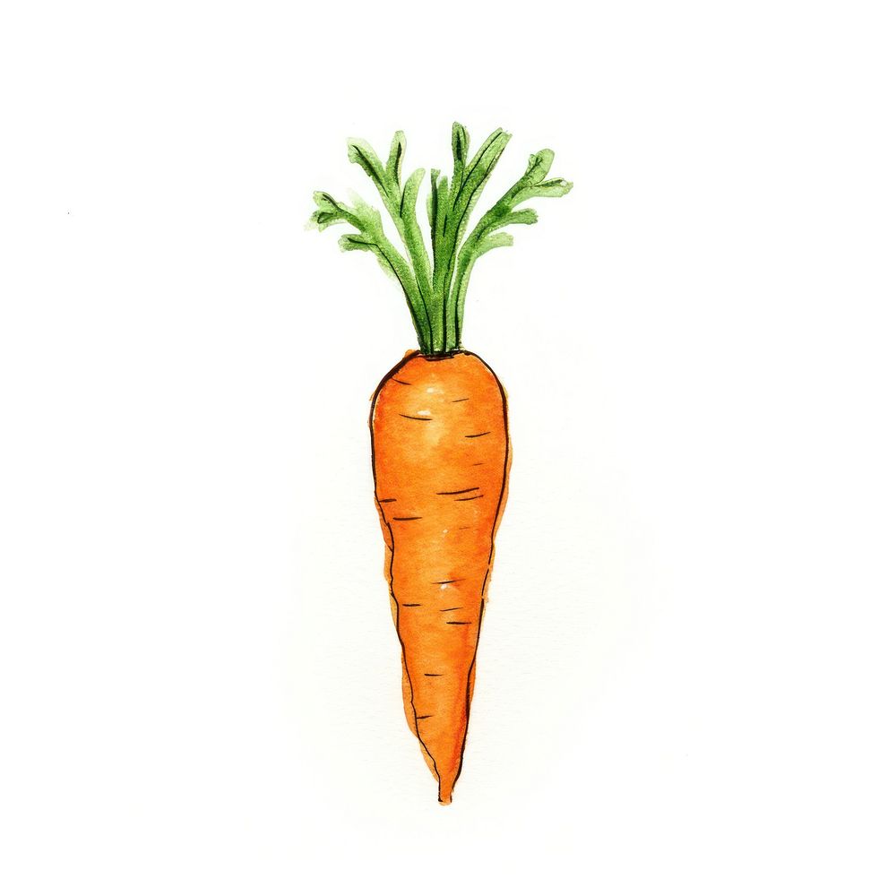 Carrot carrot vegetable plant. AI generated Image by rawpixel.