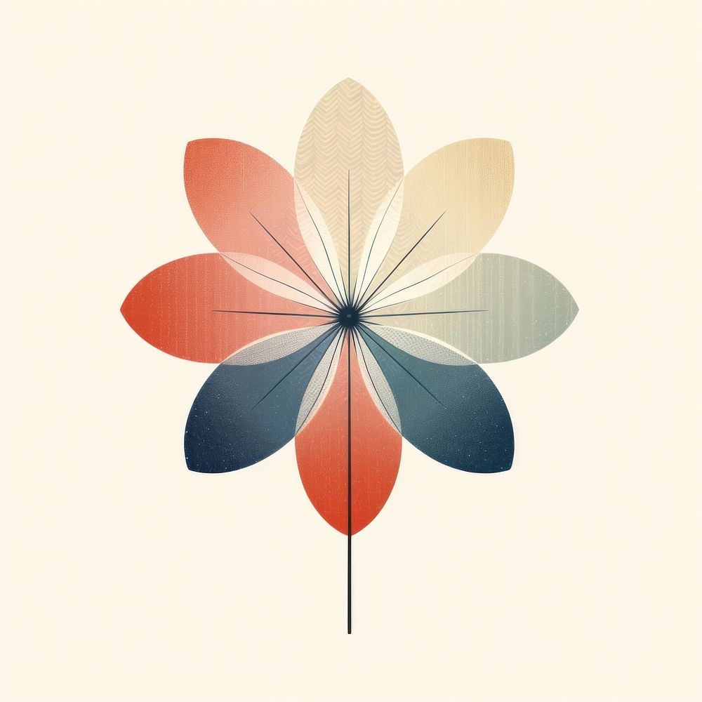 A flower pattern art invertebrate. AI generated Image by rawpixel.