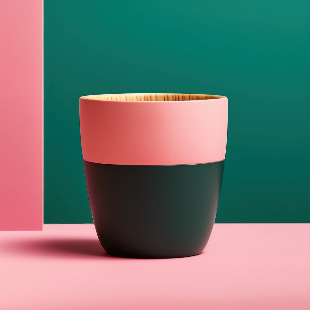 Coffee cup pottery vase bowl. AI generated Image by rawpixel.