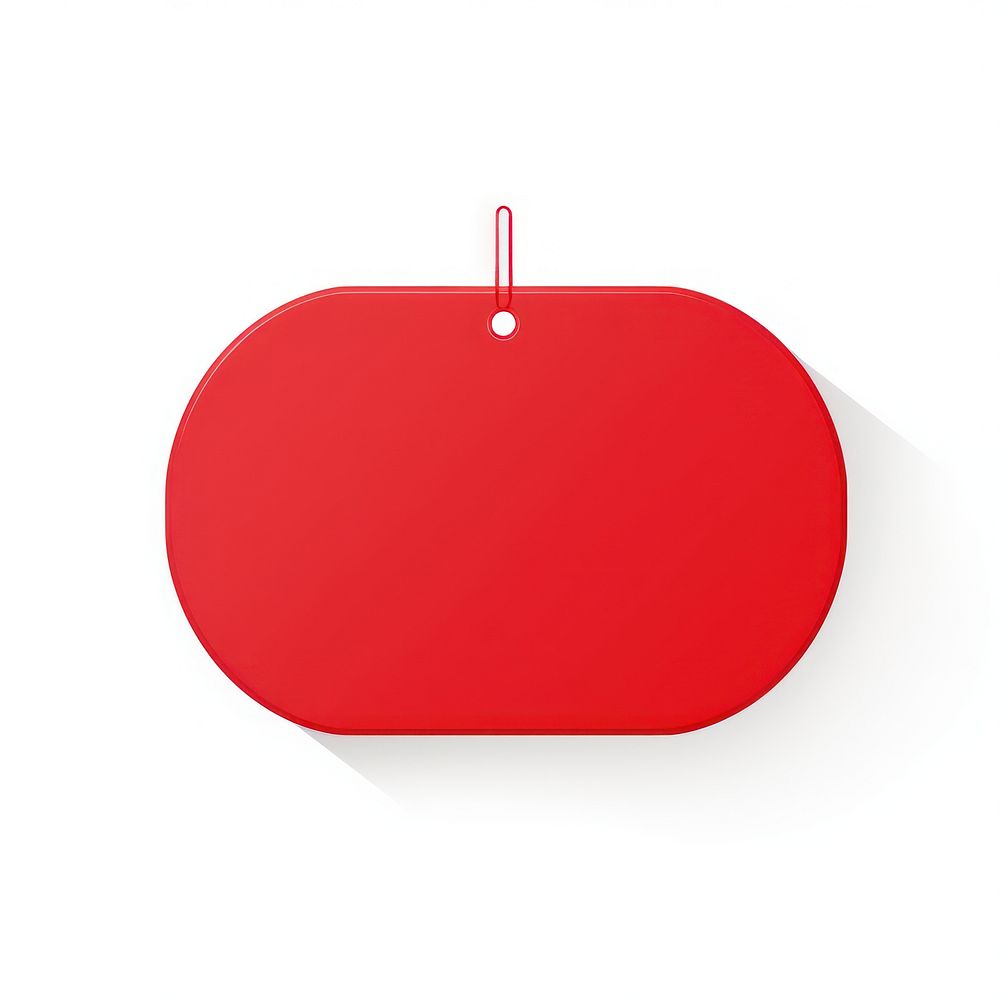 A red circle white background rectangle produce. AI generated Image by rawpixel.