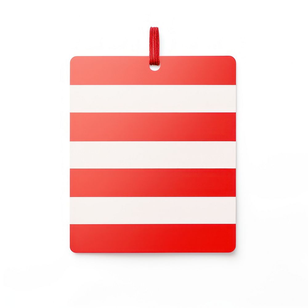 A red stripe shape white background patriotism. AI generated Image by rawpixel.